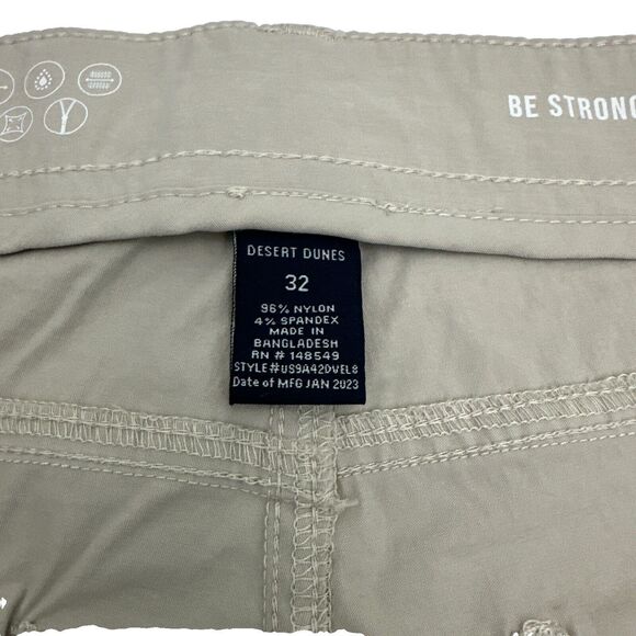 Desert Dunes Men's Shorts Nylon Stretch UPF 35+ /Water Resistant,dove Sz 32 New - Picture 14 of 15
